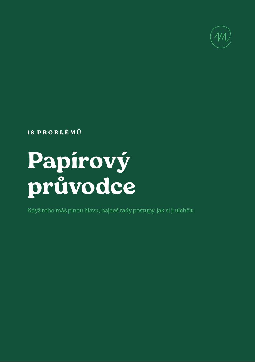 Náhled produktu Papírový průvodce